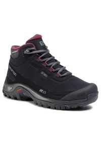 salomon - Salomon Trekkingi Shelter Cs Wp W 411105 21 V0 Czarny. Kolor: czarny. Materiał: materiał #1