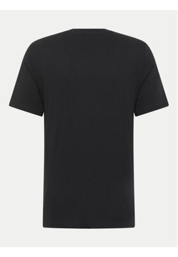 Mustang T-Shirt Austin 1014695 Czarny Regular Fit. Kolor: czarny. Materiał: bawełna