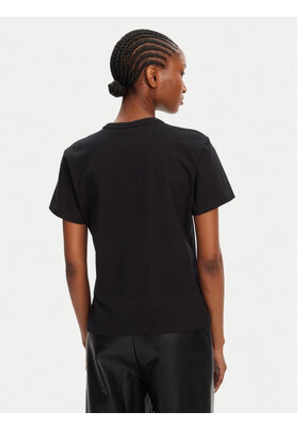 Hugo - HUGO T-Shirt Destrel_2 50544897 Czarny Loose Fit. Kolor: czarny. Materiał: bawełna