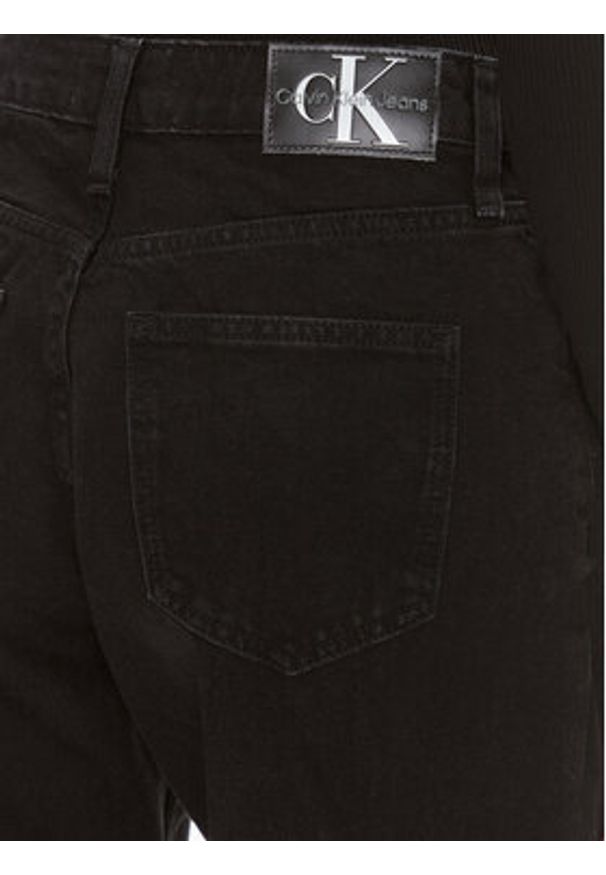 Calvin Klein Jeans Jeansy 90's J20J222865 Czarny Straight Fit. Kolor: czarny