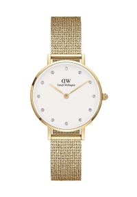 Daniel Wellington zegarek Petite 28 damski kolor złoty. Kolor: złoty. Materiał: materiał #1