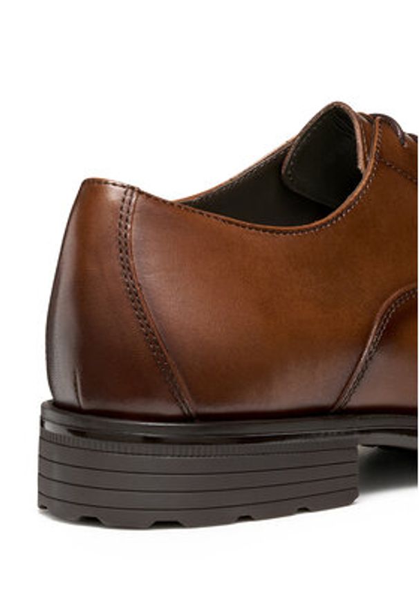 Geox Półbuty U Walk Pleasure F U55H8A 00043 C6610 Brązowy. Kolor: brązowy. Materiał: skóra