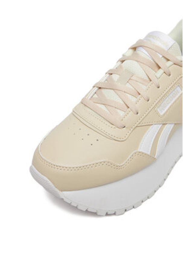 Reebok Sneakersy CEO-GLIDE TRIPPLE 100256844 Beżowy. Kolor: beżowy. Materiał: skóra