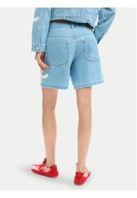 Desigual Szorty jeansowe Wakand 26SWDD45 Niebieski Relaxed Fit. Kolor: niebieski. Materiał: bawełna #4