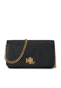 Lauren Ralph Lauren - LAUREN RALPH LAUREN Torebka 432966784008 Czarny. Kolor: czarny. Materiał: skórzane #2