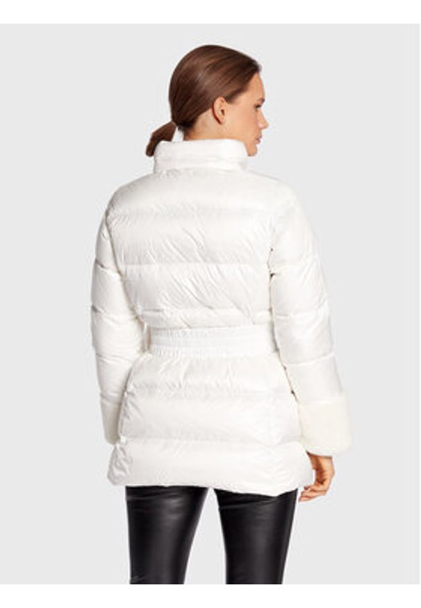 TwinSet - TWINSET Kurtka puchowa 222TP2203 Biały Regular Fit. Kolor: biały. Materiał: puch, syntetyk