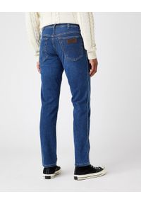 Wrangler - MĘSKIE SPODNIE JEANSOWE WRANGLER TEXAS SLIM BLUE SILK W12SAO67S #4