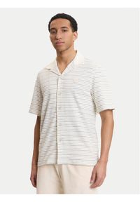 Guess Koszula M6GP12 K3105 Beżowy Regular Fit. Kolor: beżowy. Materiał: bawełna #1