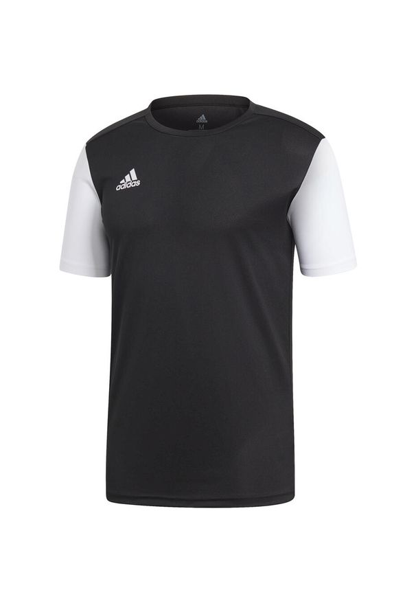 Adidas - Koszulka piłkarska adidas Estro 19 JSY. Kolor: biały, wielokolorowy, czarny. Materiał: jersey. Sport: piłka nożna