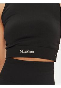 Max Mara Leisure Top Urago 2426366208 Czarny Slim Fit. Kolor: czarny. Materiał: syntetyk