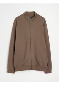 Sinsay - Bluza bomberka - brązowy. Kolor: brązowy #1