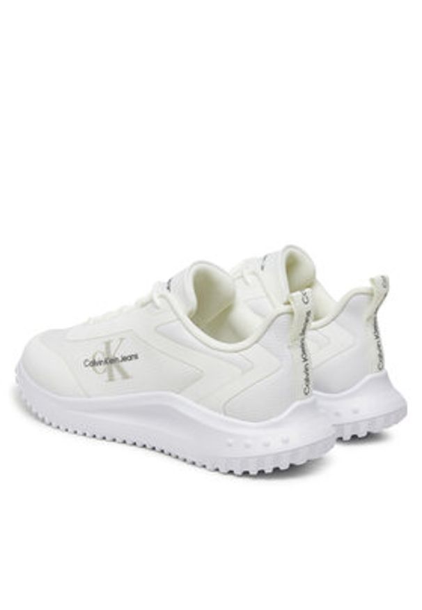 Calvin Klein Sneakersy YW0YW01442 Biały. Kolor: biały. Materiał: materiał