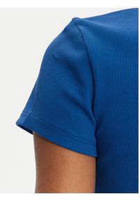 Hugo T-Shirt Baby 50510749 Niebieski Slim Fit. Kolor: niebieski. Materiał: bawełna