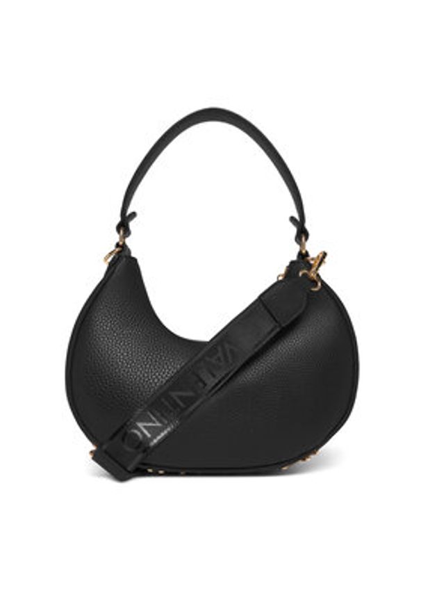 VALENTINO - Valentino Torebka Shelby VBS90A07GRA Czarny. Kolor: czarny. Materiał: skórzane