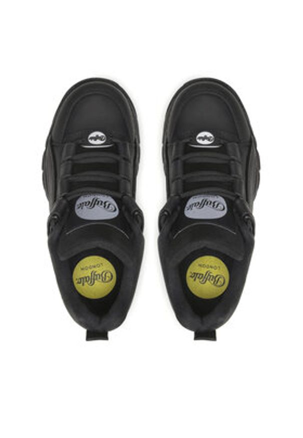 Buffalo London Sneakersy BN15332291 Czarny. Kolor: czarny. Materiał: skóra, nubuk