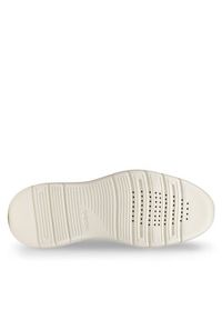 Geox Sneakersy D Plummery D56YNE 0BC6P C1056 Écru. Materiał: skóra