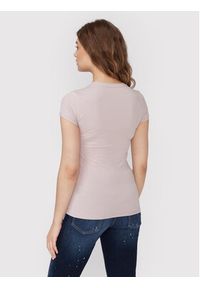 Guess T-Shirt W2BI66 J1311 Fioletowy Regular Fit. Kolor: fioletowy. Materiał: bawełna #4