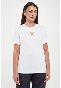 Elisabetta Franchi - T-shirt damski z logo ELISABETTA FRANCHI #5