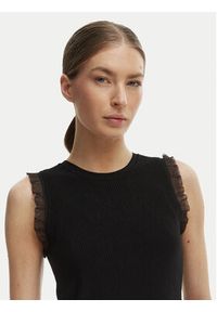 Rinascimento Top CFM0012241003 Czarny Slim Fit. Kolor: czarny. Materiał: syntetyk #5