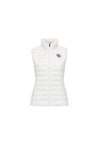 Jott - Damska kurtka bez rękawów JOTT Seda. Kolor: biały. Materiał: puch. Długość rękawa: bez rękawów. Sezon: zima. Sport: narciarstwo #1