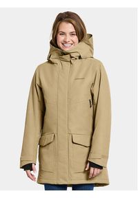 Didriksons Parka Frida Wns Parka 7 504815 Beżowy Regular Fit. Kolor: beżowy. Materiał: syntetyk #5