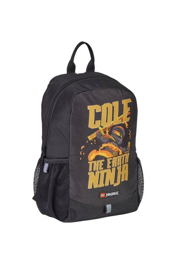 LEGO Ninjago Kids M Backpack 20281-2513 Czarne One size. Kolor: czarny
