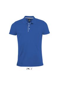 SOL'S - Polo Sol's Performer. Typ kołnierza: polo. Kolor: niebieski #1