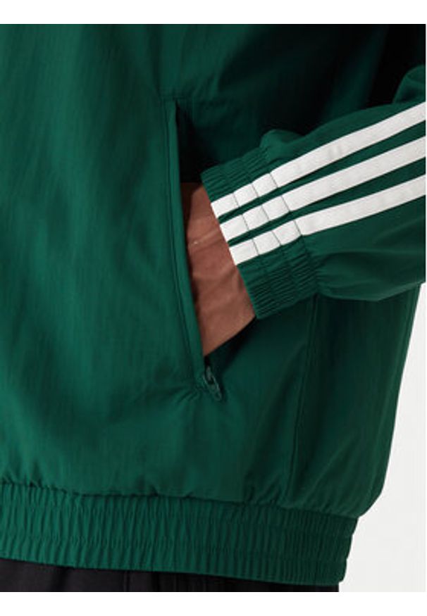 Adidas - adidas Bluza Firebird KC8018 Zielony Regular Fit. Kolor: zielony. Materiał: syntetyk