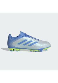 Adidas - Buty Copa Pure 3 Club Firm/Multi-Ground Kids. Kolor: szary, niebieski, wielokolorowy, żółty. Sport: piłka nożna