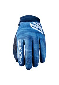 FIVE GLOVES - Rękawice XR-PRO - CAMO BLUE (niebieski kamuflaż) - XXXL/13. Kolor: niebieski. Materiał: skóra. Sport: kolarstwo #1