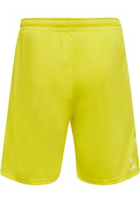 Spodenki piłkarskie męskie Hummel Core XK Poly Shorts. Kolor: żółty. Sport: piłka nożna