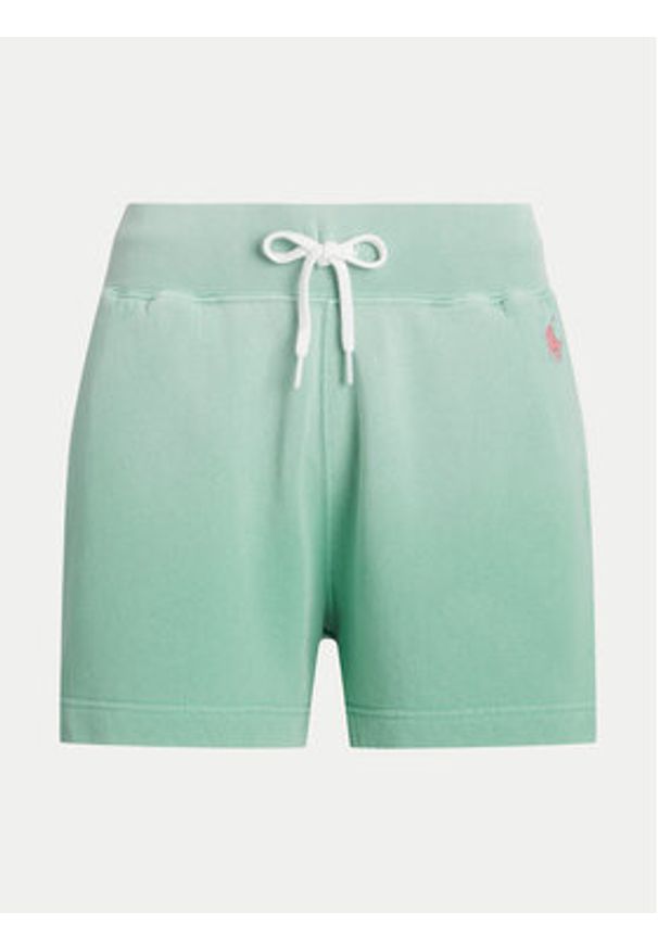 Polo Ralph Lauren Szorty sportowe 211935586002 Zielony Relaxed Fit. Kolor: zielony. Materiał: bawełna