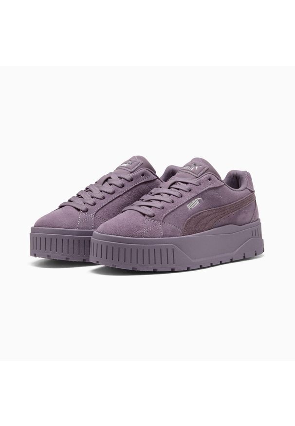 Puma Buty Karmen Ii 39745714. Kolor: fioletowy. Materiał: zamsz, materiał
