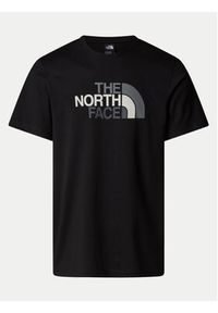 The North Face T-Shirt Easy NF0A8A6C Czarny Regular Fit. Kolor: czarny. Materiał: syntetyk