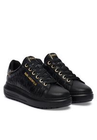 Karl Lagerfeld - KARL LAGERFELD Sneakersy KL67549E Czarny. Kolor: czarny. Materiał: skóra #3