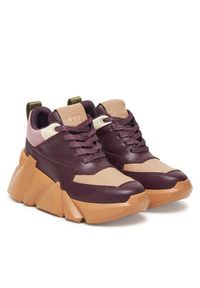 United Nude Sneakersy Space Kick Max 1065691216 Bordowy. Kolor: czerwony. Materiał: skóra #3