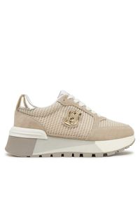 Liu Jo Sneakersy Amazing 25 BA5049 PX027 Beżowy. Kolor: beżowy. Materiał: materiał