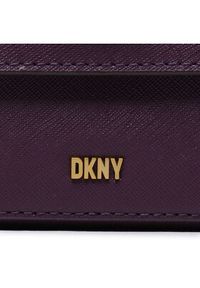 DKNY Torebka Minnie Shoulder Bag R2331T72 Fioletowy. Kolor: fioletowy. Materiał: skórzane