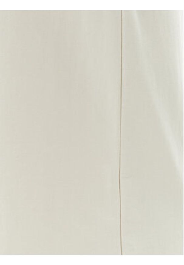 EA7 Emporio Armani Spodnie dresowe 7W000083 AF13135 U1112 Beżowy Wide Leg. Kolor: beżowy. Materiał: bawełna