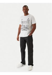 Guess T-Shirt M6RI01 I3Z14 Biały Regular Fit. Kolor: biały. Materiał: bawełna #4