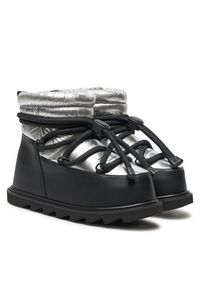 United Nude Śniegowce Zembla Artic Womens 10887141190 Srebrny. Kolor: srebrny. Materiał: materiał