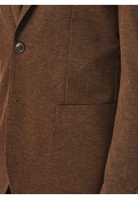 Pako Lorente - PAKO LORENTE – Brązowa marynarka męska. Kolor: brązowy, zielony. Materiał: poliester, wiskoza, elastan. Sezon: jesień #2