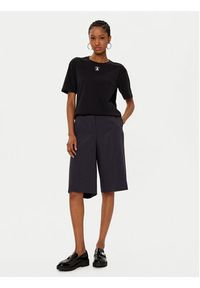 Patrizia Pepe T-Shirt 8M1612/J089-K103 Czarny Regular Fit. Kolor: czarny. Materiał: bawełna #3
