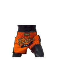 FAIRTEX - Spodenki Muay Thai Fairtex BS1705 M. Kolor: żółty, pomarańczowy, wielokolorowy