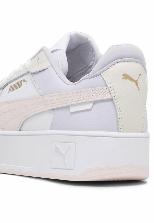 Buty do chodzenia damskie Puma Carina Street. Kolor: biały, różowy, wielokolorowy. Sport: turystyka piesza