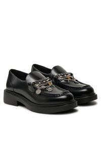 Karl Lagerfeld - KARL LAGERFELD Loafersy KL41214 Czarny. Kolor: czarny. Materiał: skóra