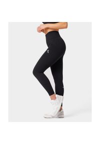 Legginsy fitness damskie Carpatree Rib bezszwowe. Kolor: czarny. Sport: fitness #1