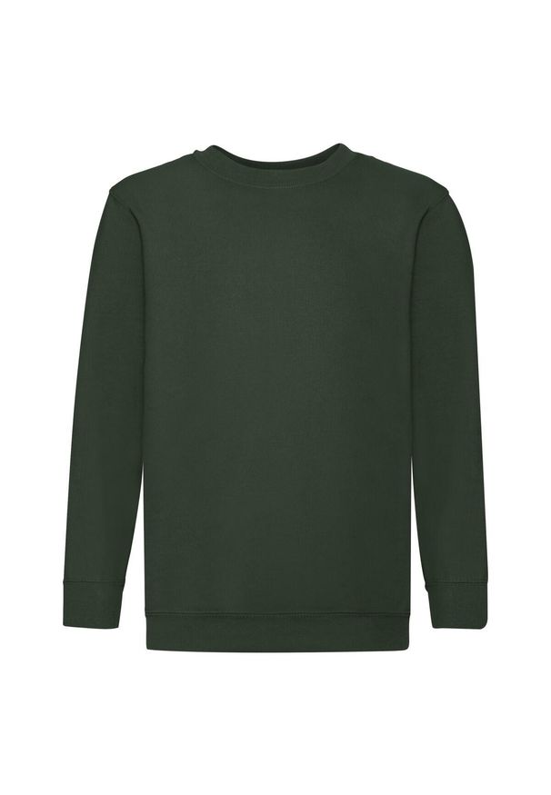 FRUIT OF THE LOOM - Bluza Dziecięca Premium W Komplecie. Kolor: zielony