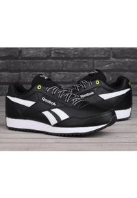 Buty męskie, sportowe Reebok REWIND RUN RIPPLE BLACK WHITE. Kolor: wielokolorowy, czarny, biały. Sport: bieganie