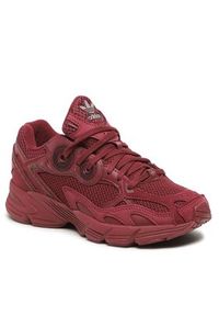 Adidas - adidas Sneakersy Astir Shoes FZ6507 Czerwony. Kolor: czerwony. Materiał: skóra
